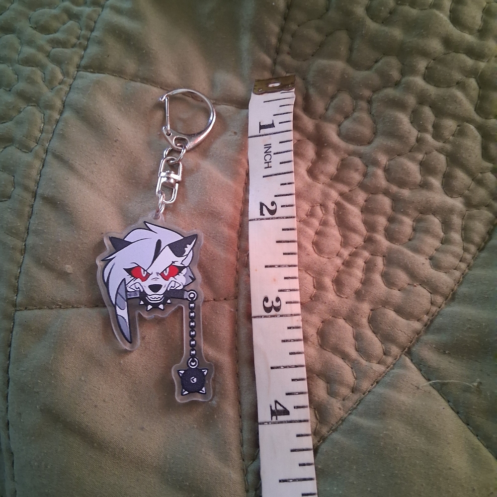 Unoffical Helluva Boss Loona Keychain